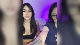 AriAndBela_ New Porn Video [Stripchat] - anal-fingering, latin, striptease-latin, girls, squirt