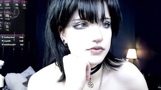 Watch dark_vamp_ New Porn Video [Chaturbate] - cosplay, shy, skinny, teen, goth