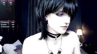 Watch dark_vamp_ New Porn Video [Chaturbate] - cosplay, shy, skinny, teen, goth