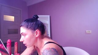 Carrie_Moonshine Top Porn Video [Stripchat] - tattoos, striptease, shaven, flashing, brunettes
