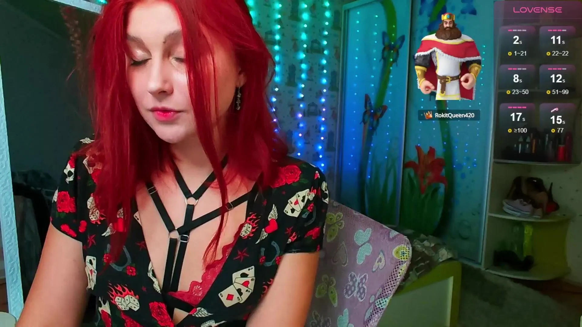 SmokyRose Hot Porn Video [Myfreecams] - toys, teen, smoking, clamps, sexy