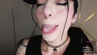 hollyxx_ HD Porn Video [Chaturbate] - saliva, sloppy, deepthroat, spit, messy
