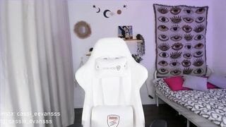 cassie_evanesses Cam Porn Video [Chaturbate] - blond, teasing, student, madure, leather