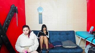 Watch TriLesbian Cam Porn Video [Stripchat] - strapon, masturbation, leather, squirt, latin-foot-fetish