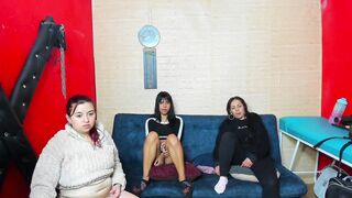 Watch TriLesbian Cam Porn Video [Stripchat] - strapon, masturbation, leather, squirt, latin-foot-fetish