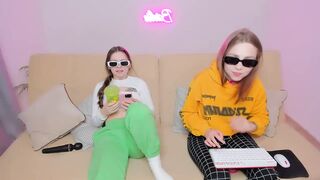 IndikaandSativa HD Porn Video [Stripchat] - blowjob-teens, athletic-teens, yoga, smoking, girls