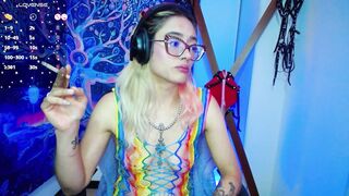FreakyQueen_ Leaked Porn Video [Stripchat] - latin-blowjob, leather, deepthroat, blowjob, hairy-blondes