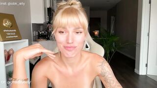 ohbabykelly Top Porn Video [Chaturbate] - hairy, bush, heels, blonde