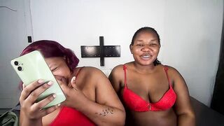 Watch EBONY-QUEENS HD Porn Video [Stripchat] - new, rimming, ebony, new-curvy, fingering-ebony