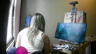 HolliBudzOG New Porn Video [Myfreecams] - blonde, blue eyes, painter, alternative, fun