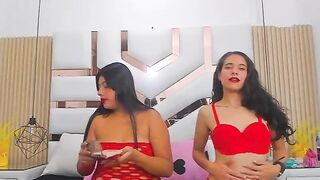 Watch SarayANDmia Leaked Porn Video [Stripchat] - student, dildo-or-vibrator-double-penetration, recordable-privates, black-hair, big-ass-big-tits