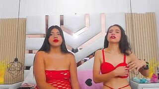 Watch SarayANDmia Leaked Porn Video [Stripchat] - student, dildo-or-vibrator-double-penetration, recordable-privates, black-hair, big-ass-big-tits