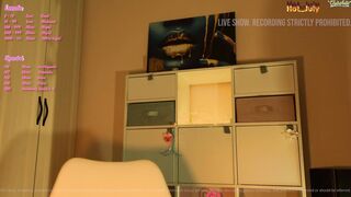 hot_july New Porn Video [Chaturbate] - ass, pussy, lovense, squirt, teen