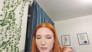 Olivia_Rid_ Hot Porn Video [Stripchat] - striptease-white, redheads, spanking, fingering-young, masturbation