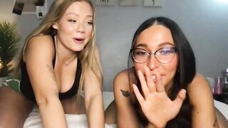 Watch MichelleXClarice Leaked Porn Video [Stripchat] - lesbians, big-ass-young, role-play-young, white, squirt-young