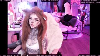 Watch TATTOOBAMBI Top Porn Video [Myfreecams] - mommy, cumshow, bigbutt, split tongue, canadian