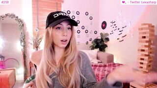 AlexaSharp Cam Porn Video [Myfreecams] - cute, blonde, sexy, bubble butt, natural