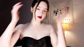 Red_Lips_Girl Top Porn Video [Myfreecams] - brunette, sph, small tits, cum show, sissy