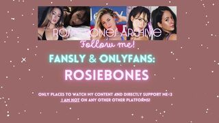 Watch rosiebones Top Porn Video [Chaturbate] - cei, model, mistress, lush, madure
