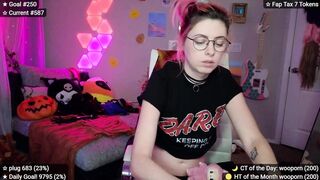 elunaxc Top Porn Video [Myfreecams] - glasses, gamer, long legs, c2c, egirl