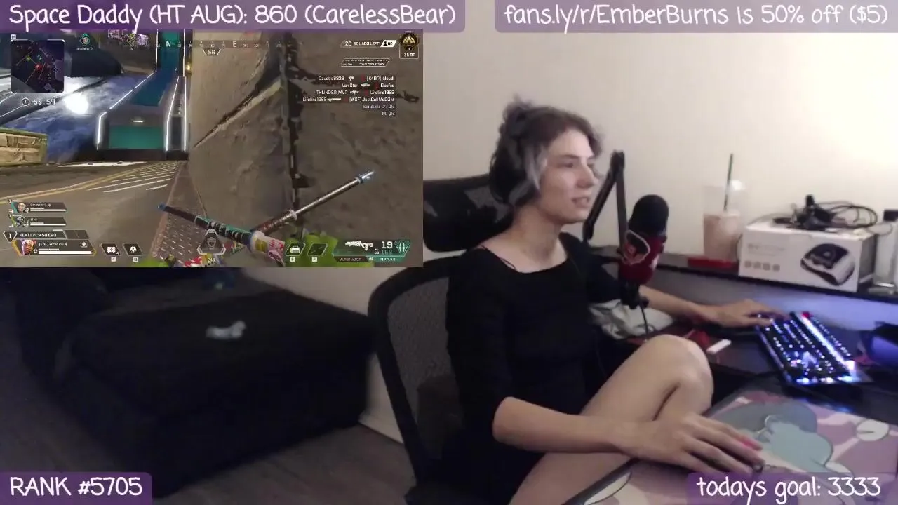 EmberBurns Top Porn Video [Myfreecams] - tattooed, tease, 420, sexy eyes, spanking