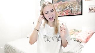 Watch ariah_is_blonde Leaked Porn Video [Chaturbate] - 18, blonde, teen, bondage, greeneyes