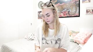 Watch ariah_is_blonde Leaked Porn Video [Chaturbate] - 18, blonde, teen, bondage, greeneyes