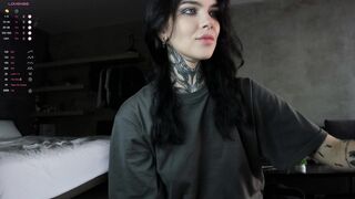 uwu_eva HD Porn Video [Chaturbate] - tattoo, domi, skinny, goth, teen