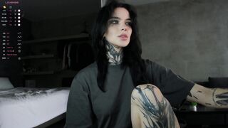 uwu_eva HD Porn Video [Chaturbate] - tattoo, domi, skinny, goth, teen