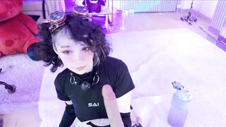 zephirah_abney Leaked Porn Video [Chaturbate] - cosplay, shy, young, goth, petite
