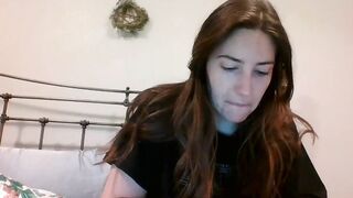 tfeather0532 Leaked Porn Video [Chaturbate] - brunette, newgirl, showoil, handjob, shy