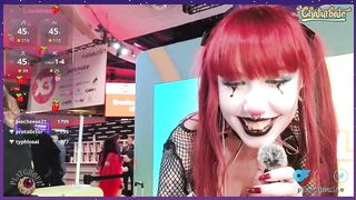 Watch playgh0ul HD Porn Video [Chaturbate] - redhead, tattoo, x3, goth, petite