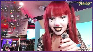 Watch playgh0ul HD Porn Video [Chaturbate] - redhead, tattoo, x3, goth, petite